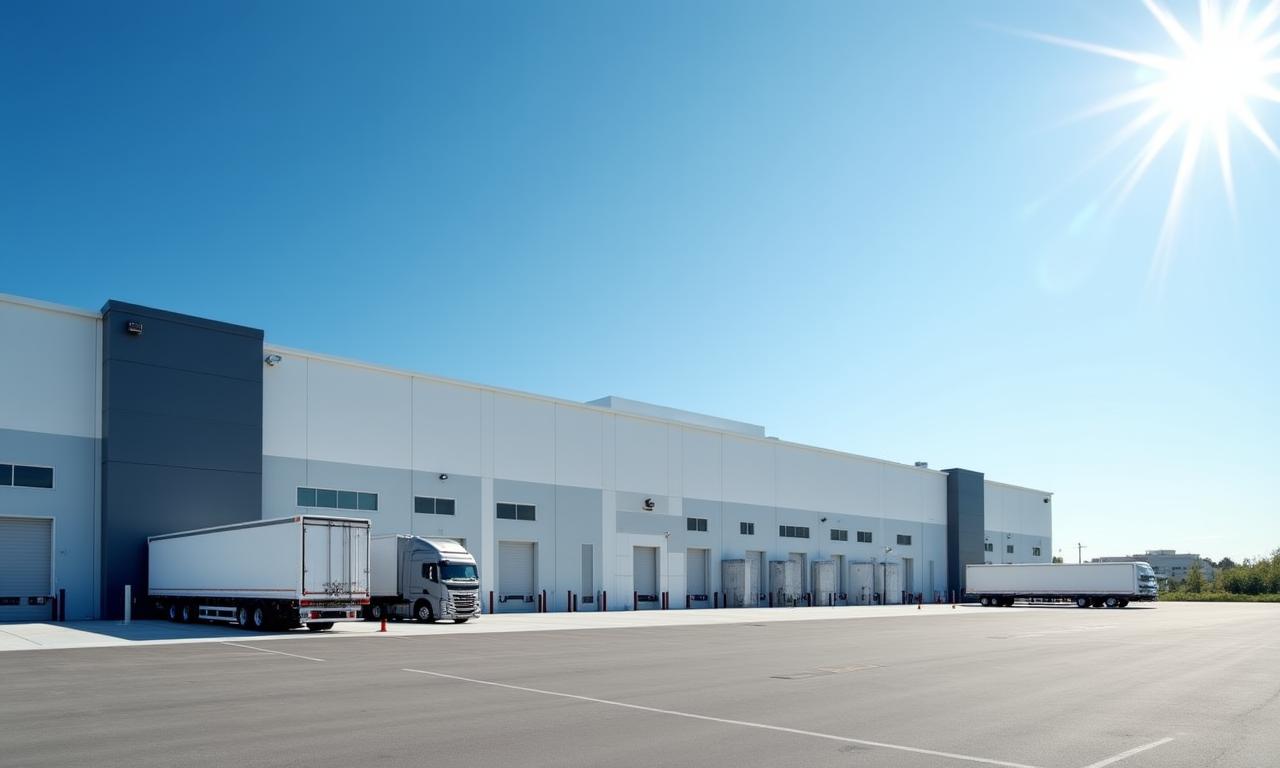 Modern logistics warehouse in Phoenix